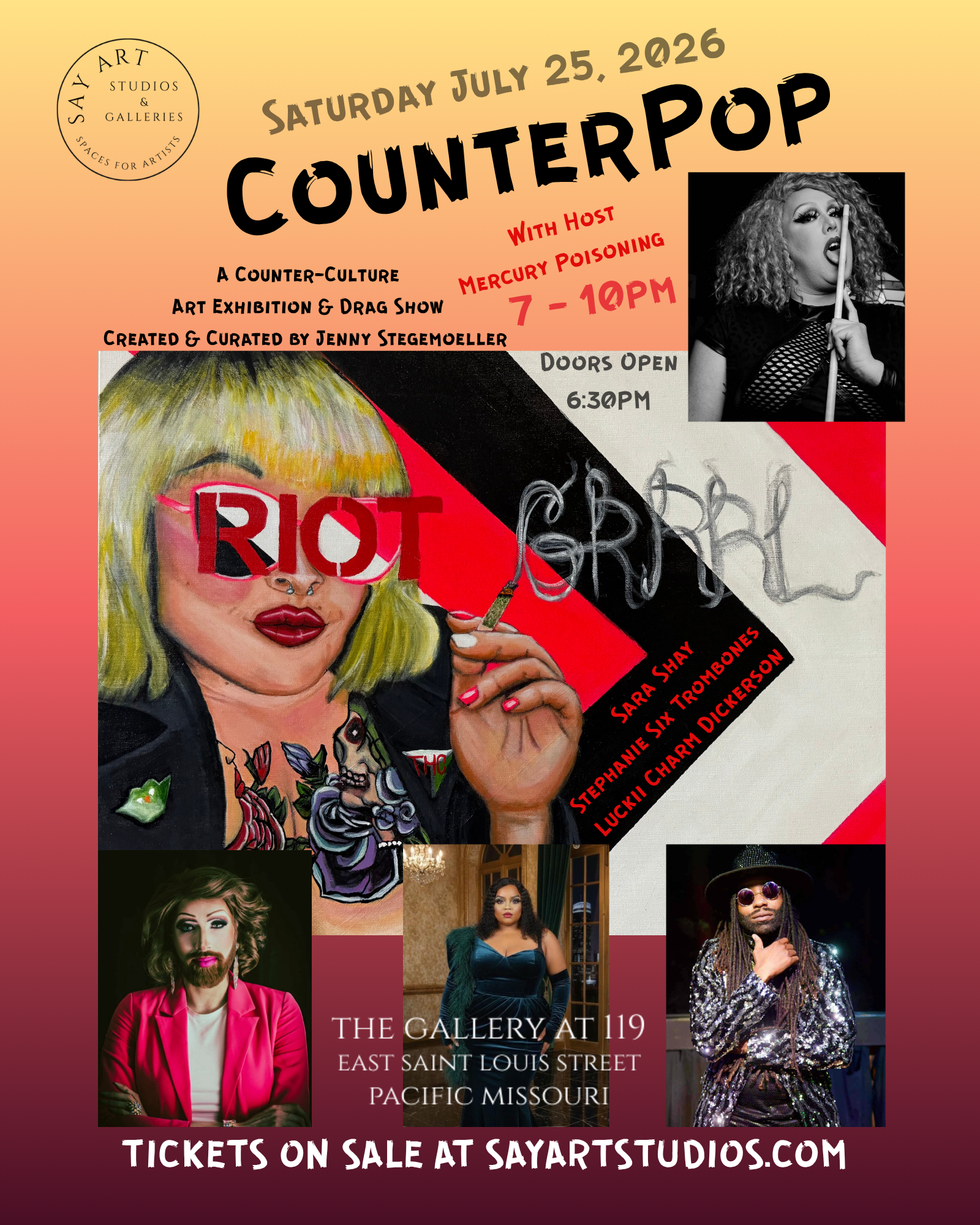 Say Art Counter Pop Opening