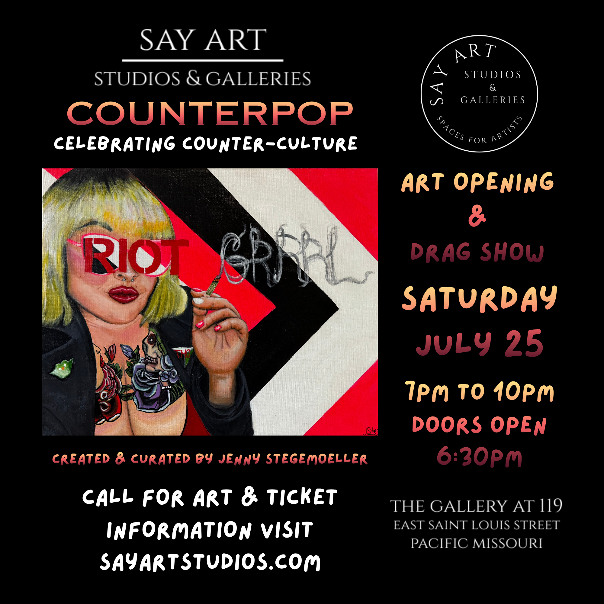 Say Art Counter Pop Opening
