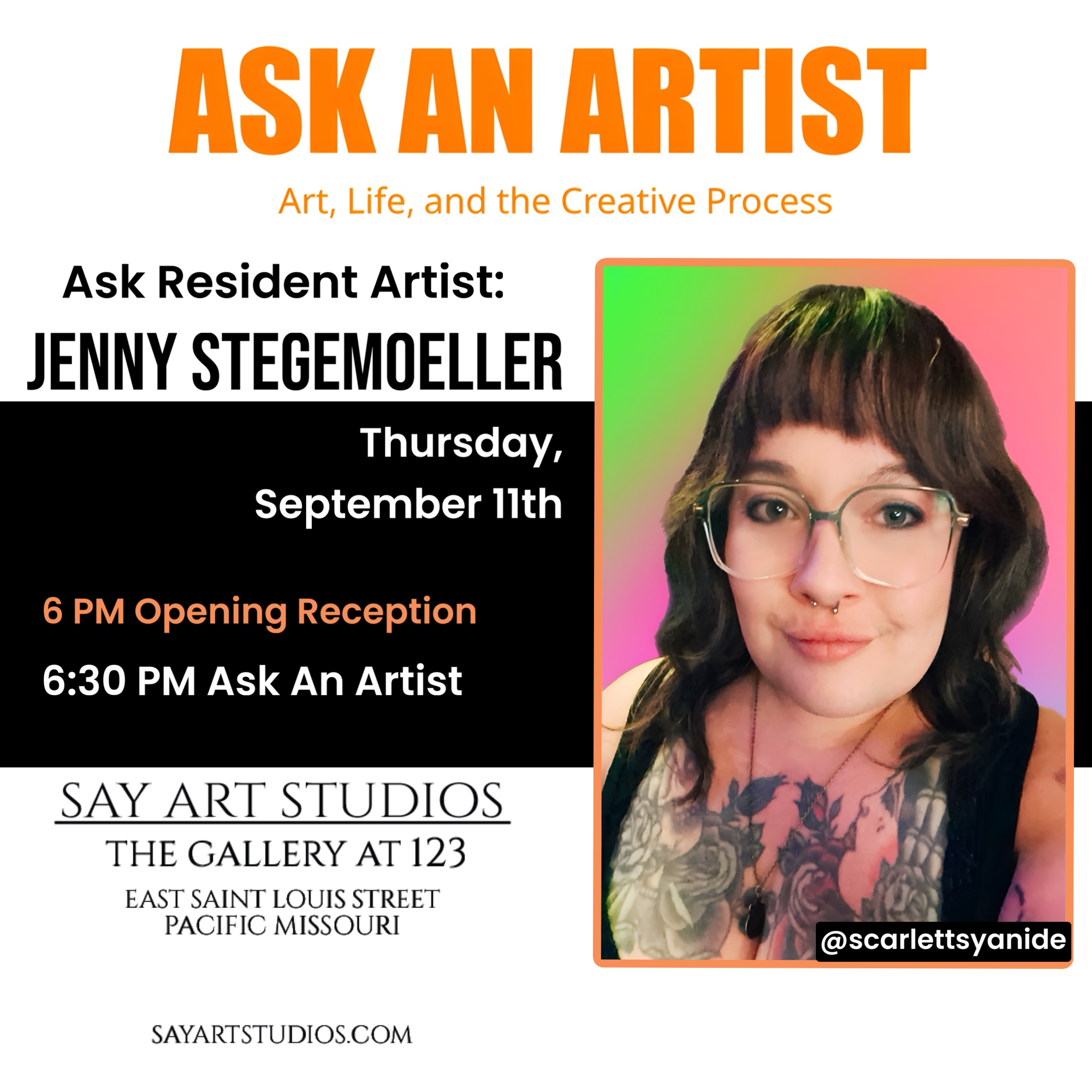Ask An Artist - Jenny Stegemoeller