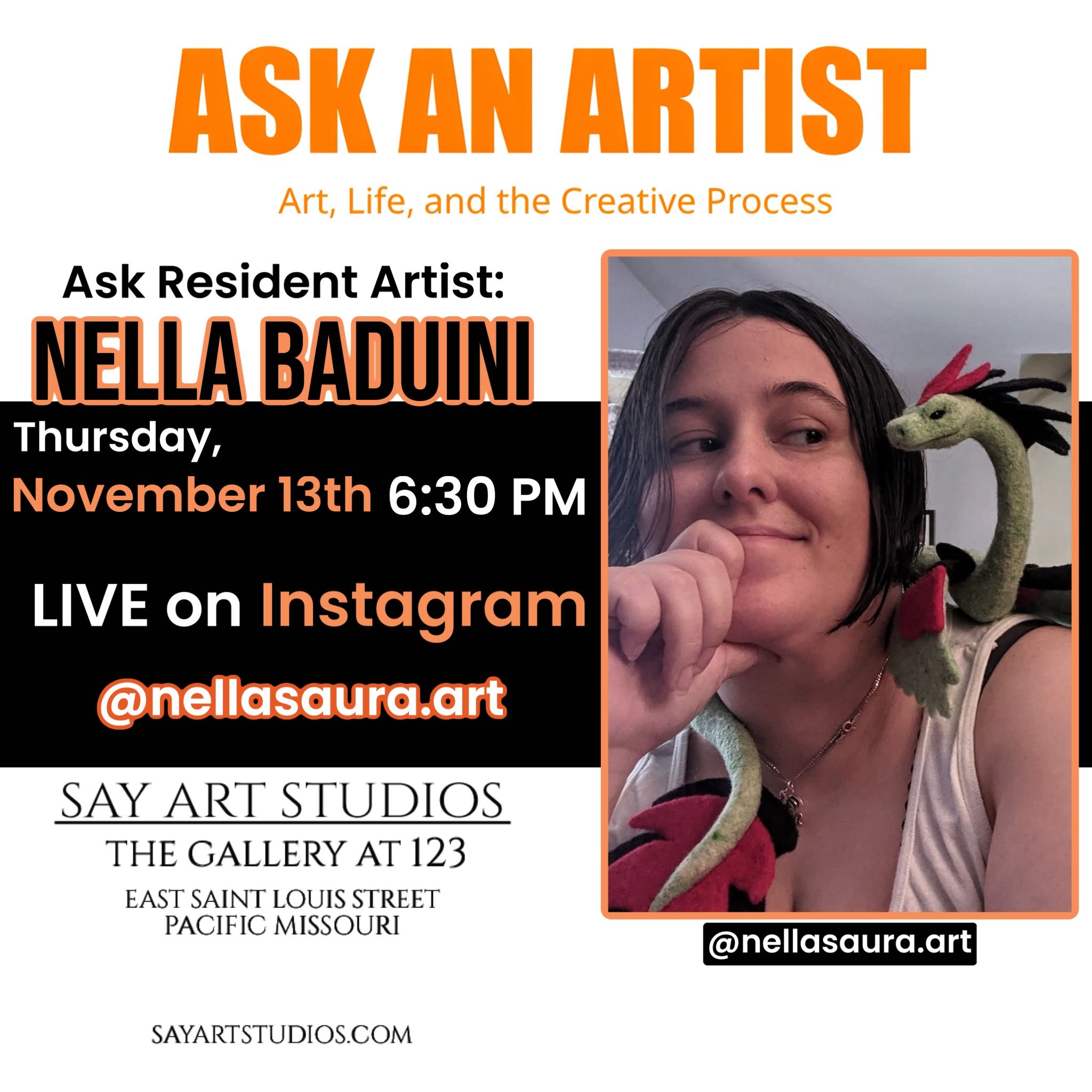 Ask An Artist - Nella Baduini